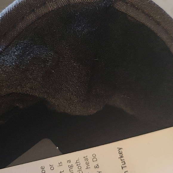 Black Leather Newsboy Cap NWT! - Picture 6 of 7